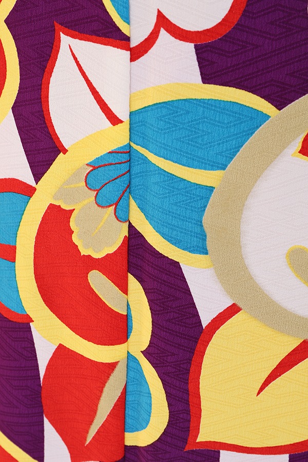 振袖 レンタル 成人式 フルセット 紫