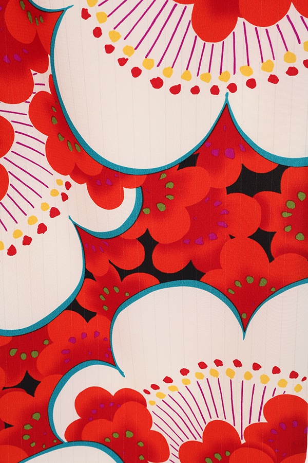 振袖 レンタル 成人式 フルセット 黒×赤