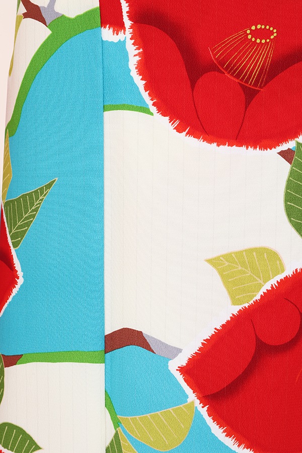 振袖 レンタル 成人式 フルセット 白×水色