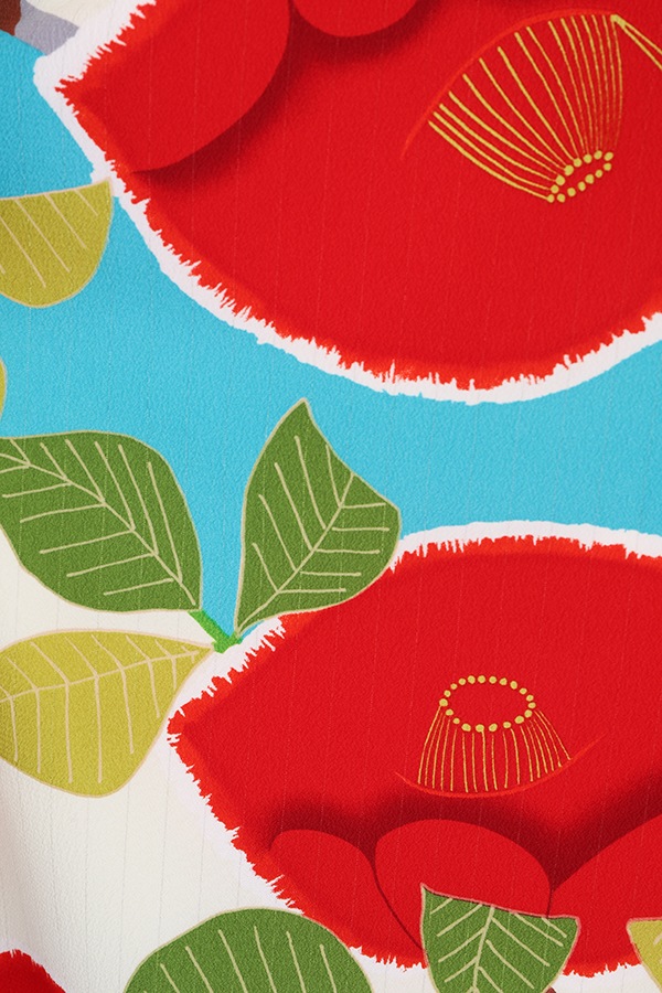 振袖 レンタル 成人式 フルセット 白×水色