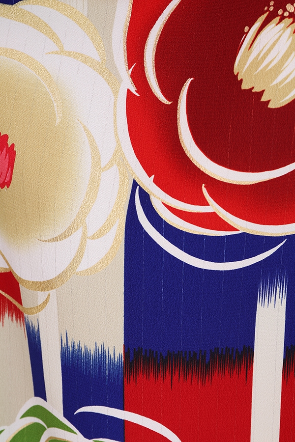 振袖 レンタル 成人式 フルセット クリーム