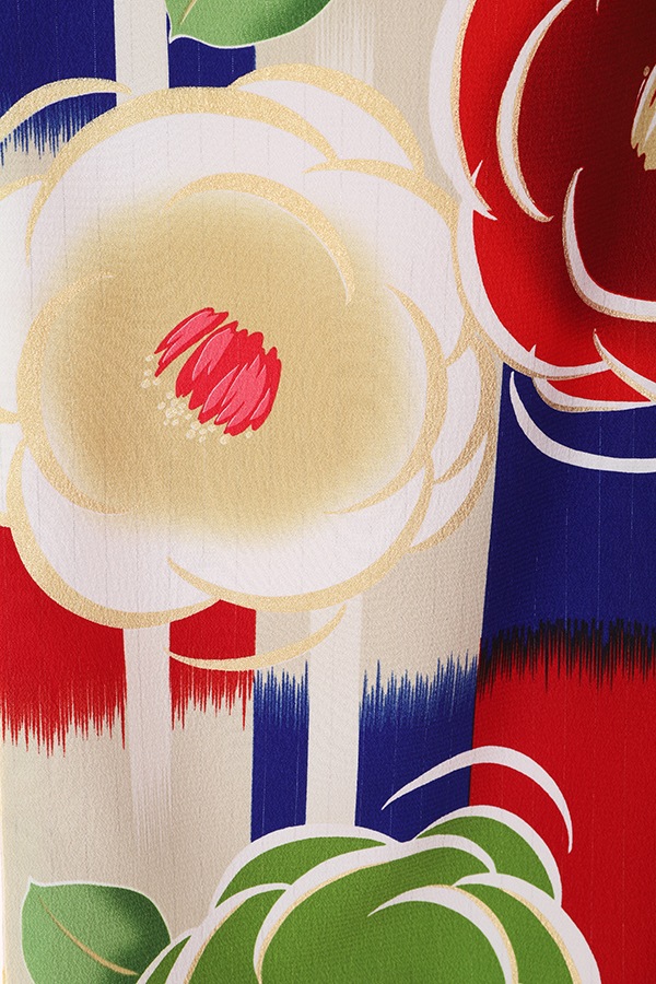 振袖 レンタル 成人式 フルセット クリーム