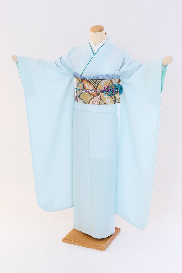 振袖 レンタル 成人式 フルセット 水色