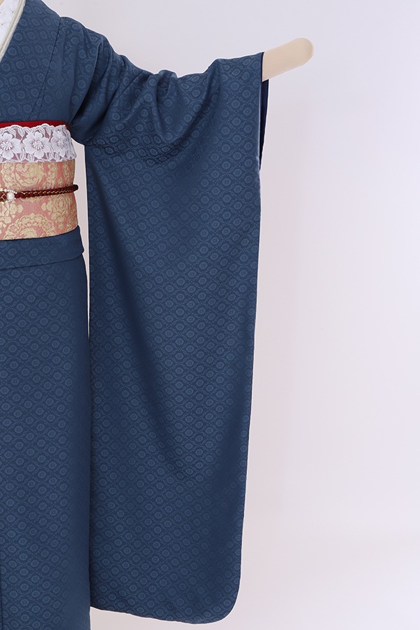 振袖 レンタル 成人式 フルセット 紺