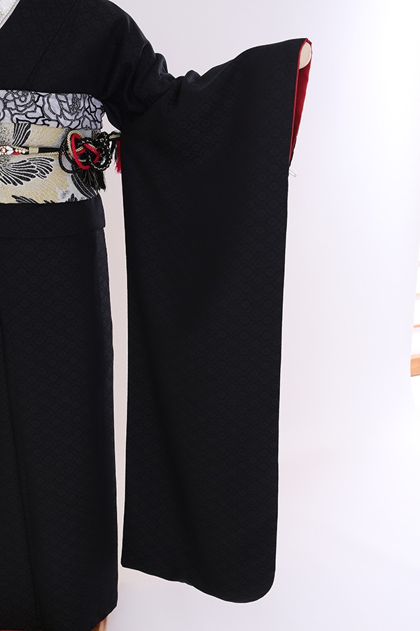 振袖 レンタル 成人式 フルセット 黒