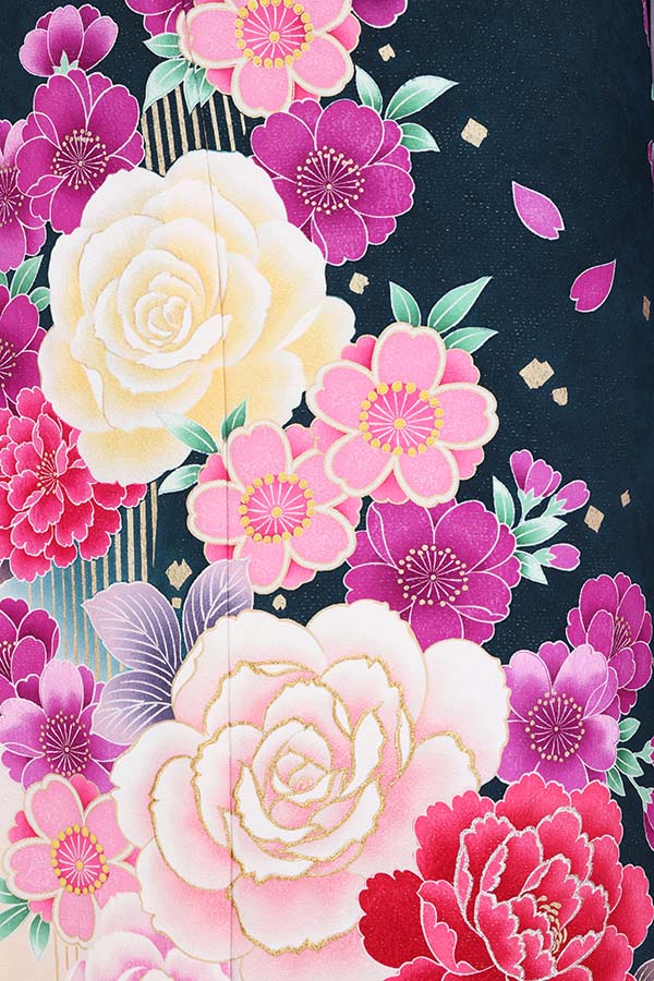 振袖 レンタル 成人式 フルセット 緑