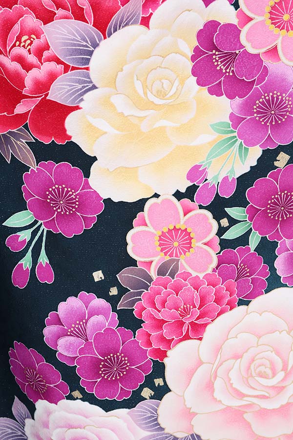 振袖 レンタル 成人式 フルセット 緑