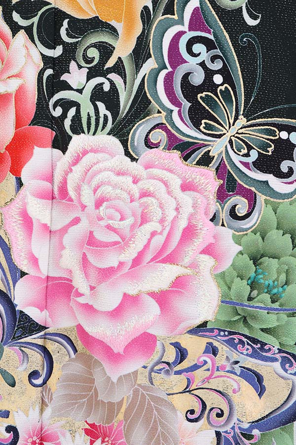 振袖 レンタル 成人式 フルセット 緑