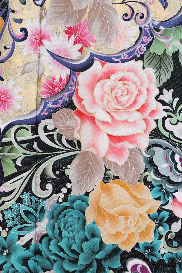 振袖 レンタル 成人式 フルセット 緑