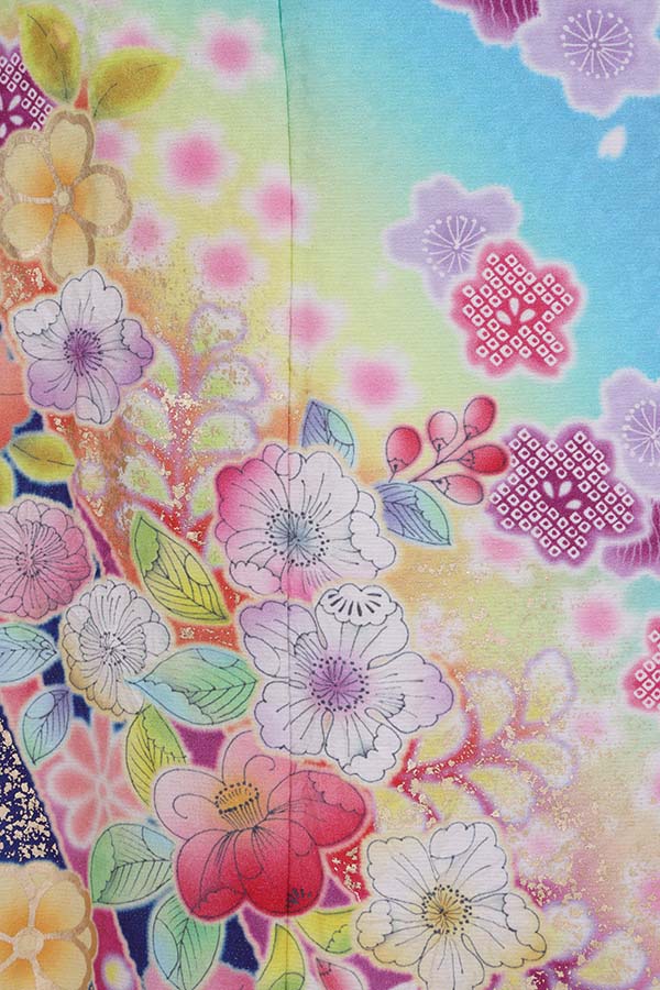 振袖 レンタル 成人式 フルセット 水色