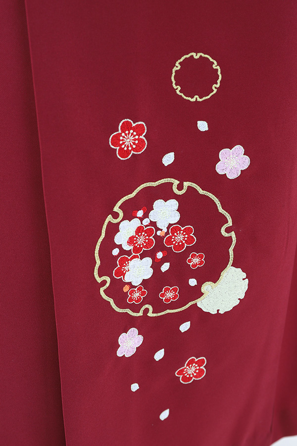 袴 レンタル エンジ 刺繍
