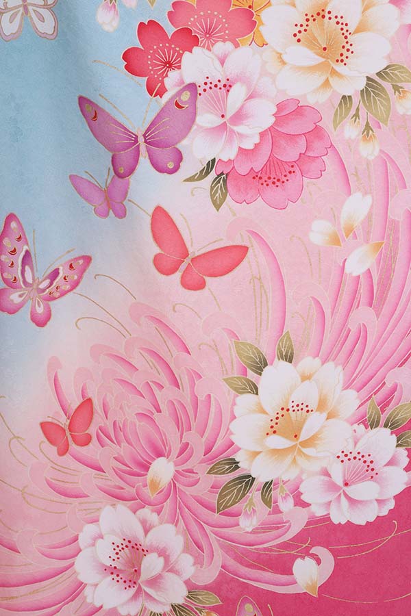 振袖 レンタル 成人式 フルセット 水色