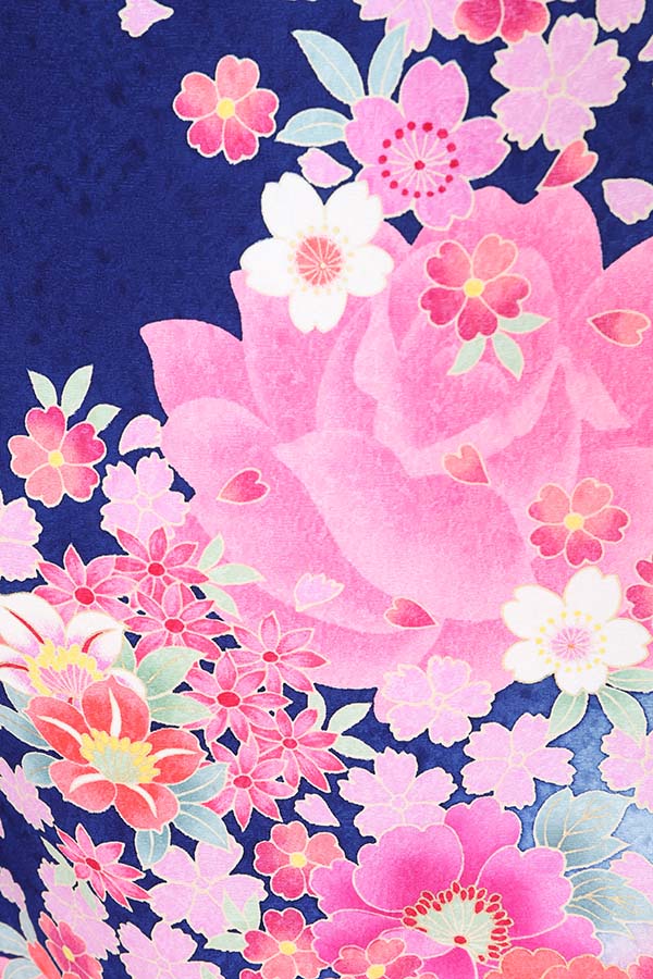 振袖 レンタル 成人式 フルセット 青