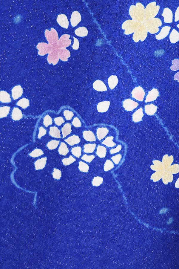 振袖 レンタル 成人式 フルセット 青