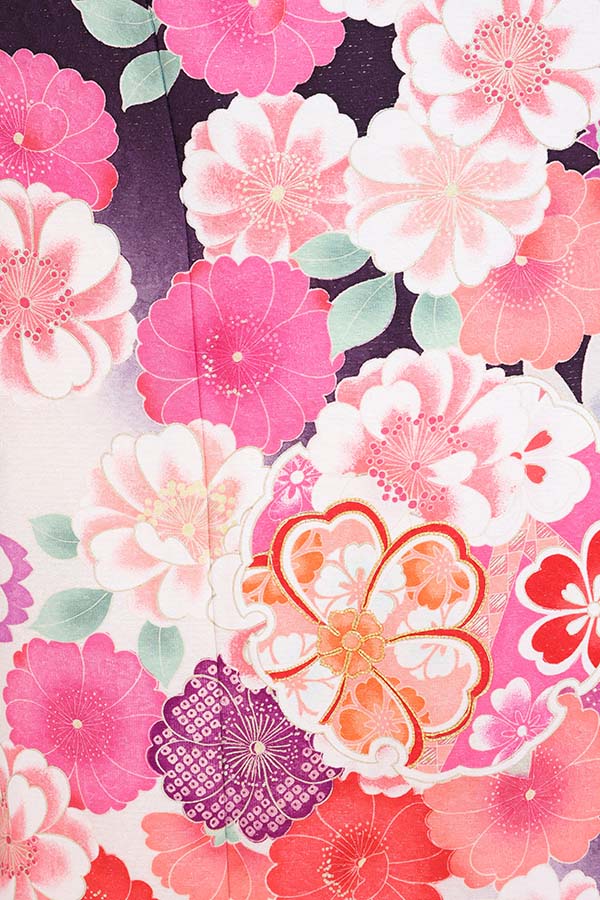 振袖 レンタル 成人式 フルセット 紫