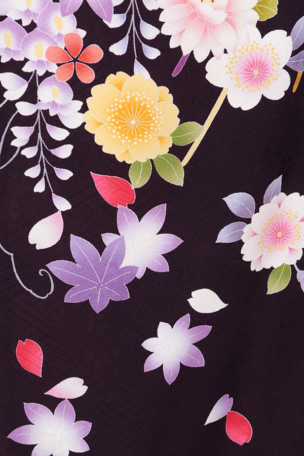 振袖 レンタル 成人式 フルセット 紫