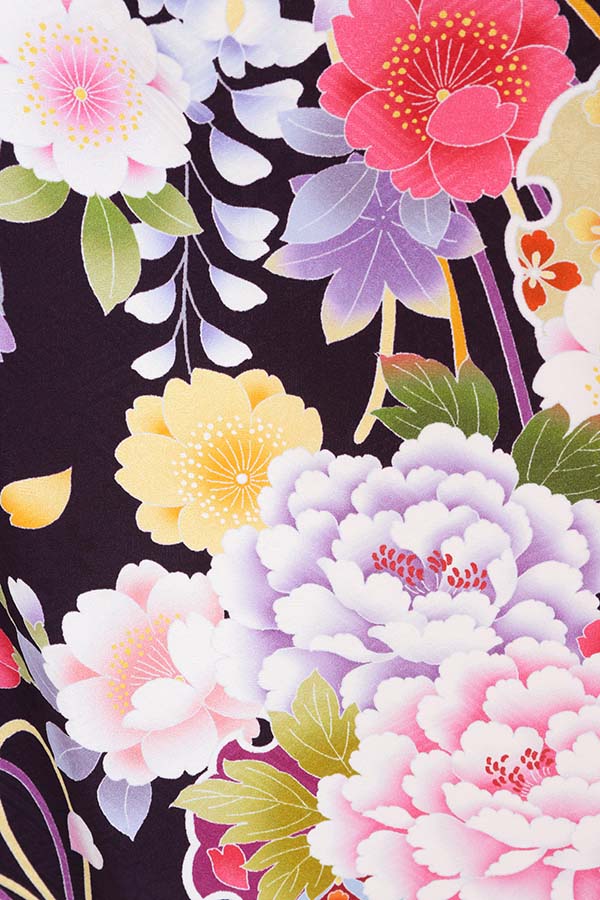 振袖 レンタル 成人式 フルセット 紫