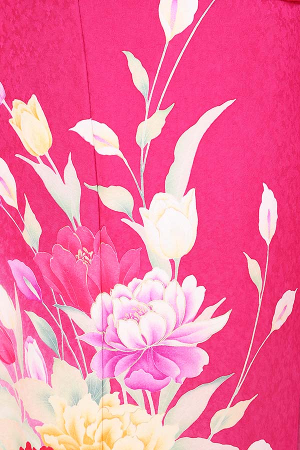 振袖 レンタル 成人式 フルセット 濃ピンク