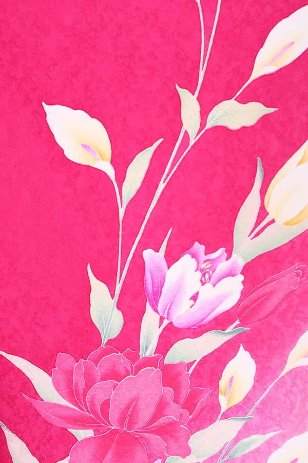 振袖 レンタル 成人式 フルセット 濃ピンク