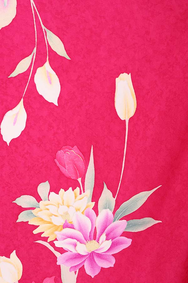 振袖 レンタル 成人式 フルセット 濃ピンク