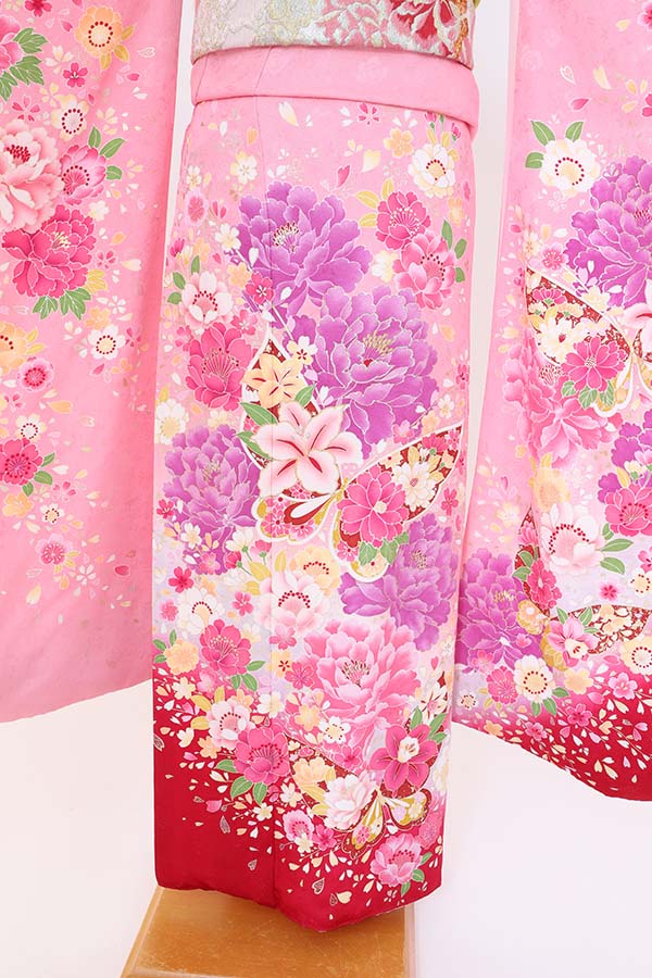 振袖 レンタル 成人式 フルセット ピンク