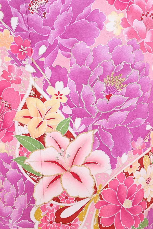 振袖 レンタル 成人式 フルセット ピンク