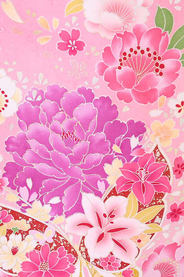 振袖 レンタル 成人式 フルセット ピンク