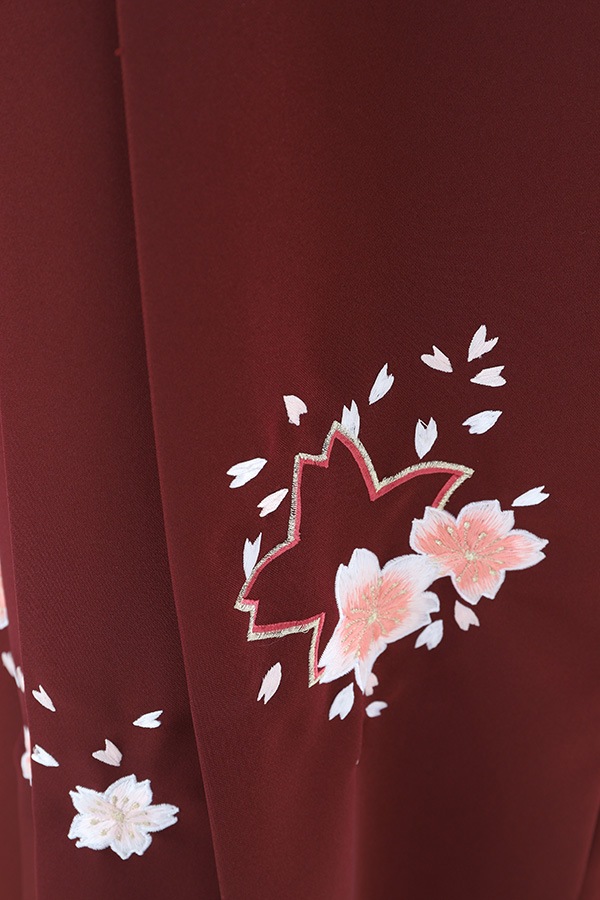 袴 レンタル エンジ 刺繍