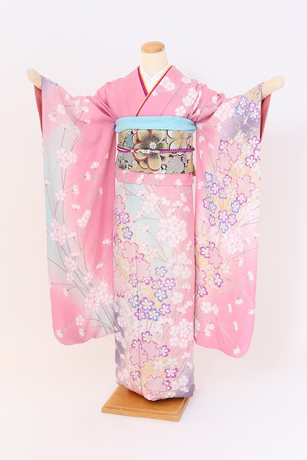 振袖 レンタル 成人式 フルセット ピンク