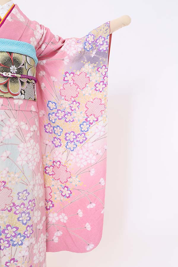 振袖 レンタル 成人式 フルセット ピンク