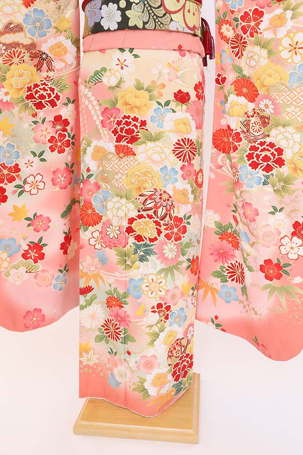 振袖 レンタル 成人式 フルセット ピンク