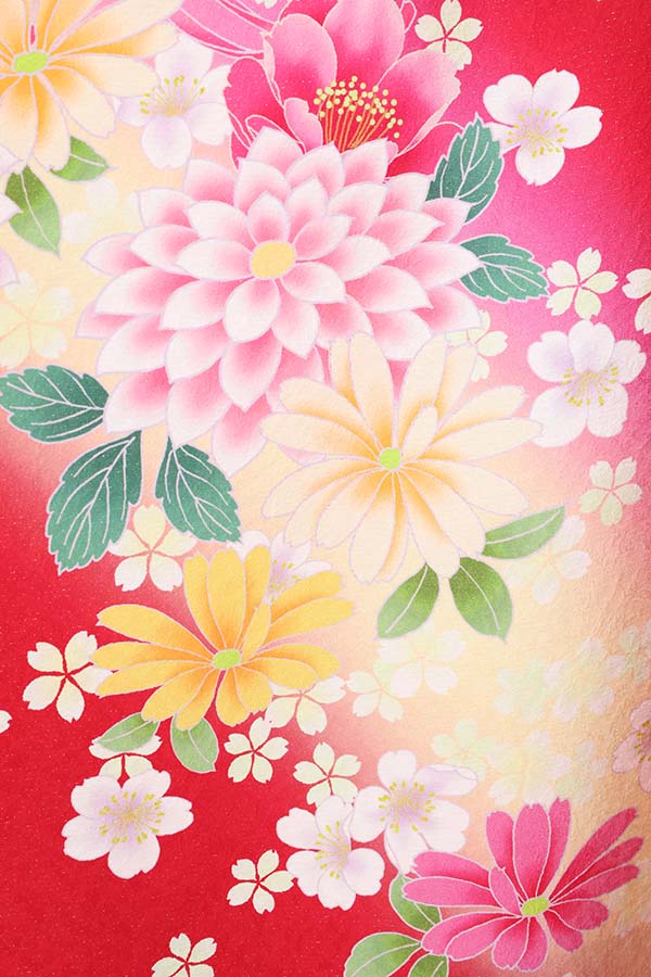 振袖 レンタル 成人式 フルセット 赤