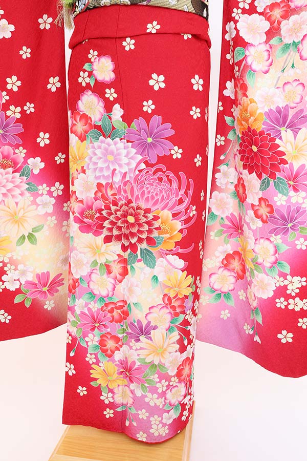 振袖 レンタル 成人式 フルセット 赤