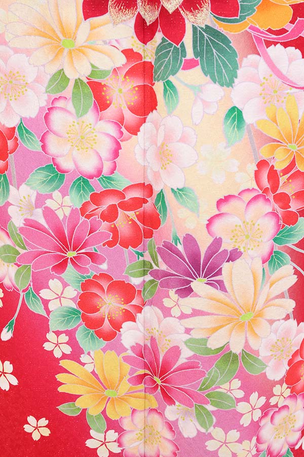 振袖 レンタル 成人式 フルセット 赤