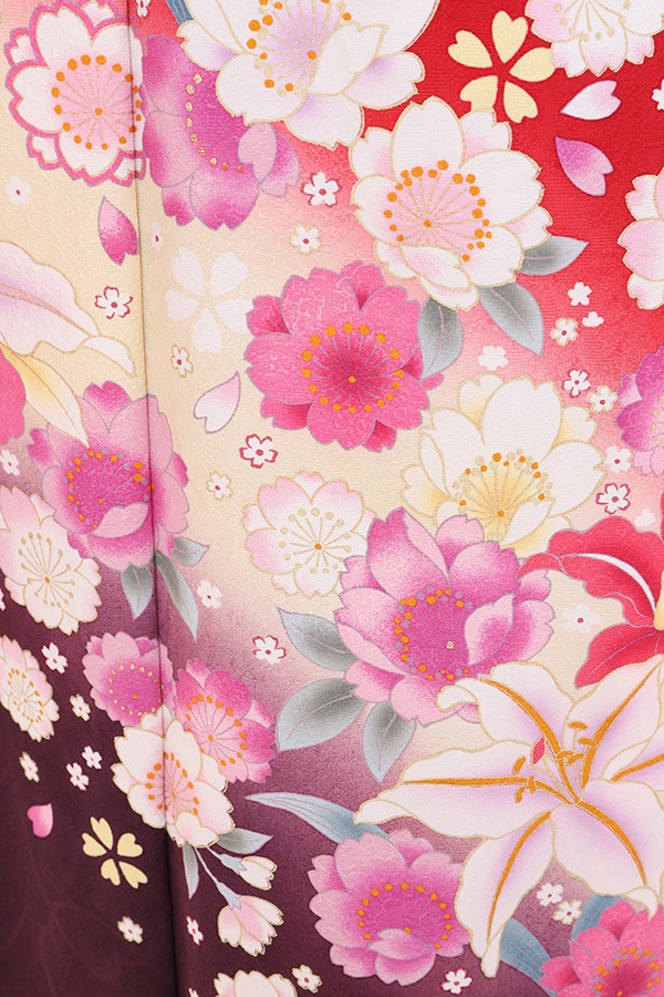 振袖 レンタル 成人式 フルセット 赤