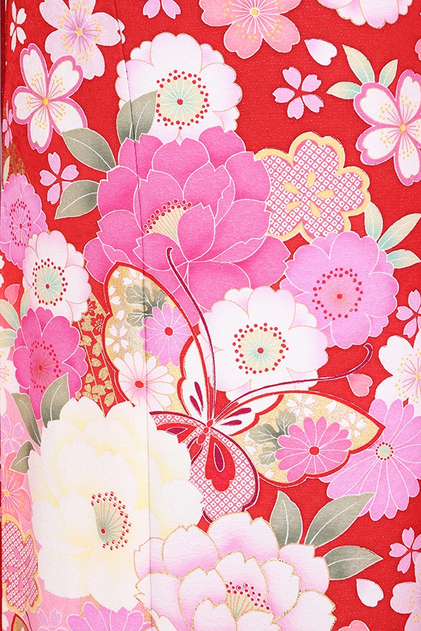 振袖 レンタル 成人式 フルセット 赤