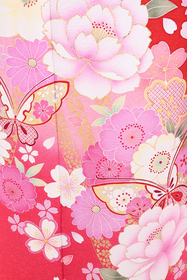 振袖 レンタル 成人式 フルセット 赤