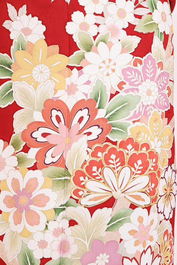 振袖 レンタル 成人式 フルセット 赤