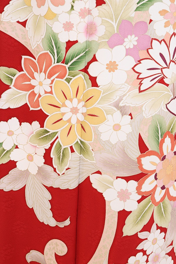振袖 レンタル 成人式 フルセット 赤
