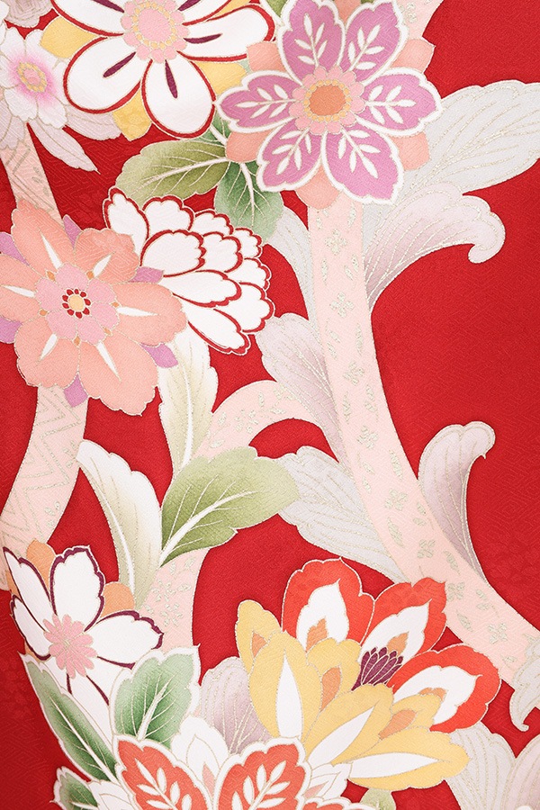 振袖 レンタル 成人式 フルセット 赤