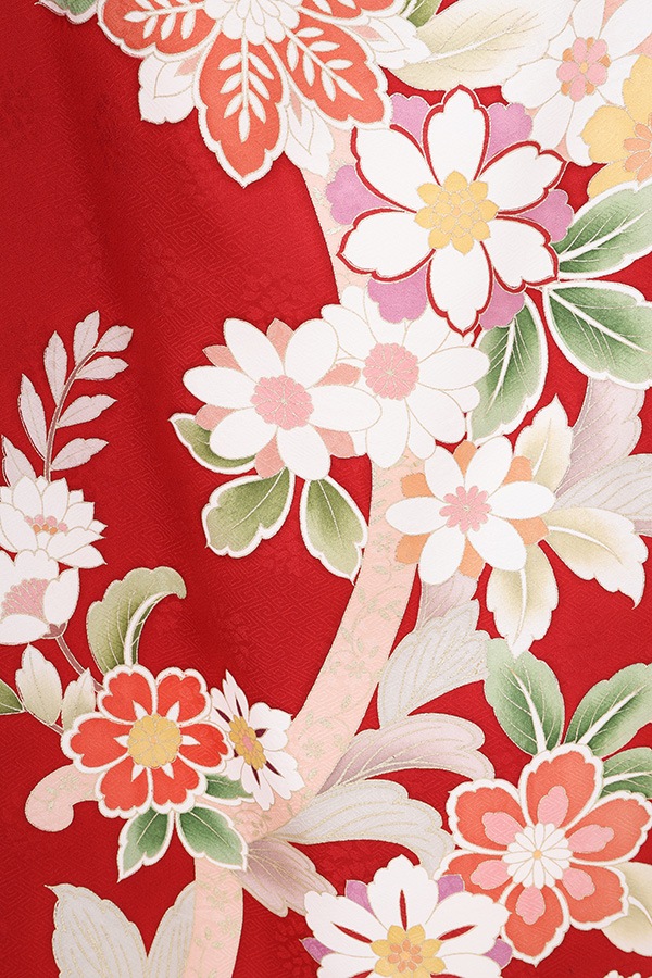 振袖 レンタル 成人式 フルセット 赤