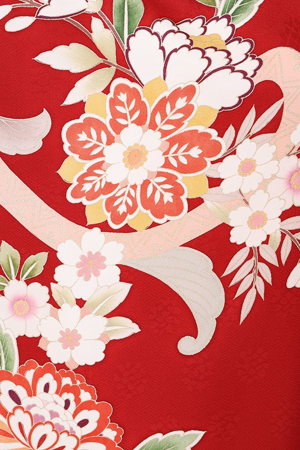 振袖 レンタル 成人式 フルセット 赤