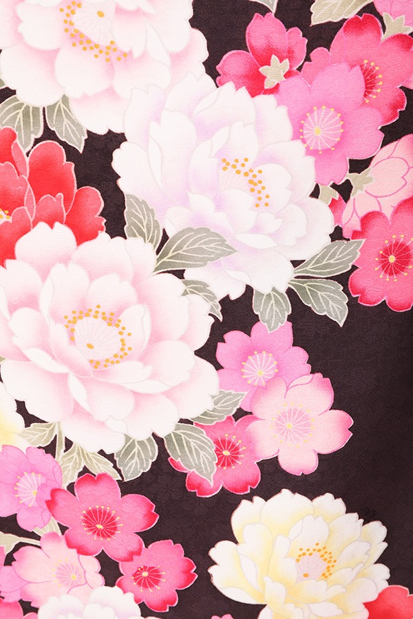 振袖 レンタル 成人式 フルセット こげ茶