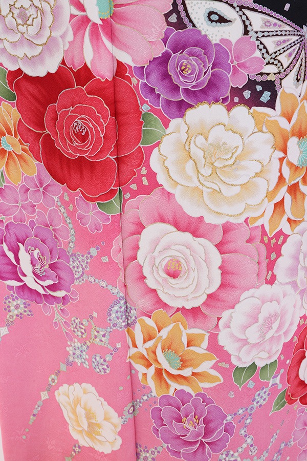 振袖 レンタル 成人式 フルセット 黒