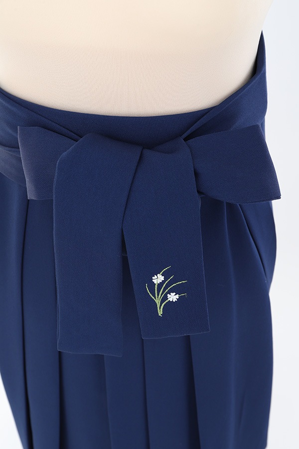 袴 レンタル 紺 刺繍