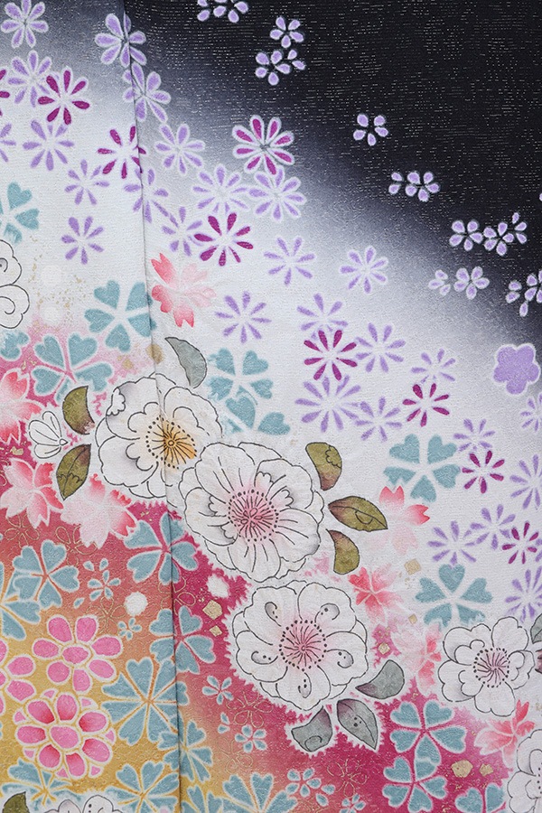 振袖 レンタル 成人式 フルセット 黒