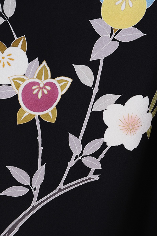 振袖 レンタル 成人式 フルセット 黒