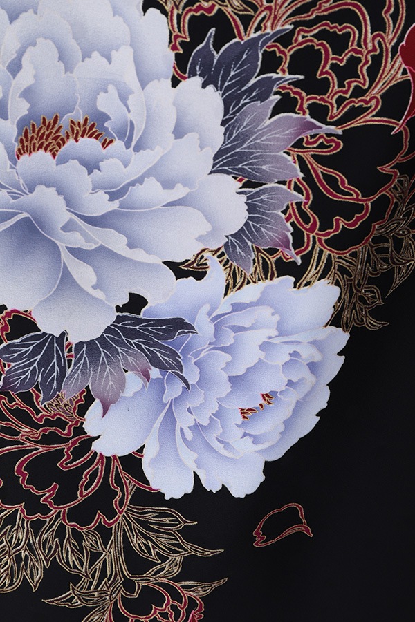 振袖 レンタル 成人式 フルセット 黒