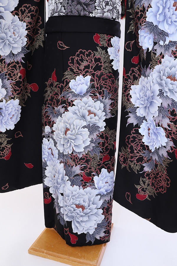 振袖 レンタル 成人式 フルセット 黒