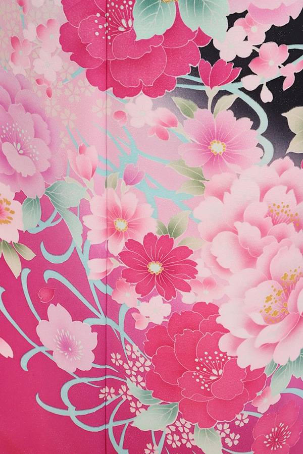 振袖 レンタル 成人式 フルセット 青